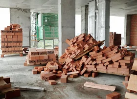 Подъем стройматериалов